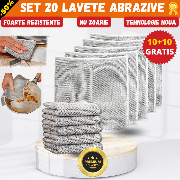 SET 20 LAVETE ABRAZIVE