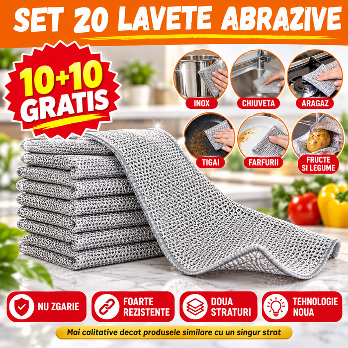 SET 20 LAVETE ABRAZIVE