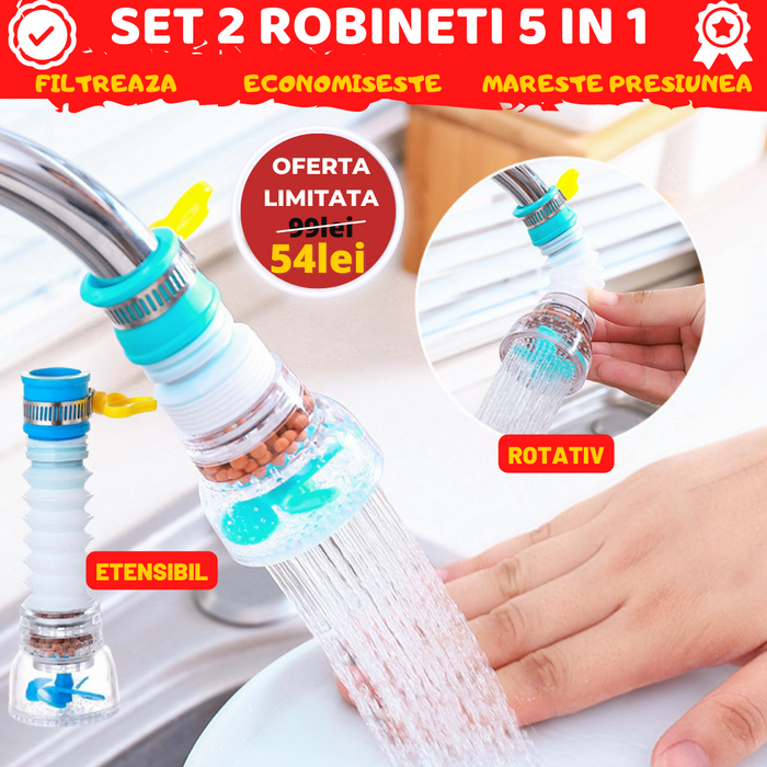 SET 2 ROBINETI 5 IN 1